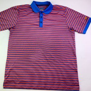 Golden Bear Jack Nicklaus Golf Polo Striped Shirt